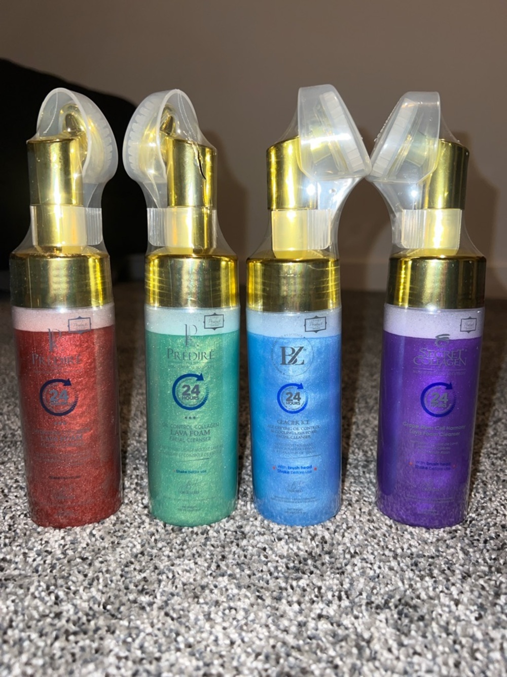 Predire, Below Zero, & Secret Collagen Lava Foam Cleanser ~ Retail $700